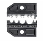 Matricas uzgaļu presēšanai 0,5 - 10 mm² AWG 20-7, Knipex