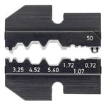 Crimping die 3.9, 5.4, 6.4, 2.1, 1.3, 0.95 mm, Knipex