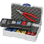 Knaibles kabeļu uzgaļu presēšanai, gala uzmavas, Knipex