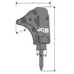 Rockbreaker HM033T, JCB