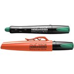 VISOR Permanent Longlife Industrial Crayon Marker - Green, Pica