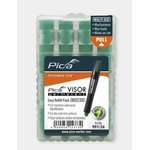  Mason Lead Case 4 units neon Green, Pica