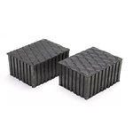 Rubber pad 160x120x30 mm 1pc, GRUBBER