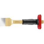 Joint chisel, Rubber handle, 80 x 250 mm, Rennsteig