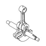 Kloķvārpsta SRM-420ES, Echo
