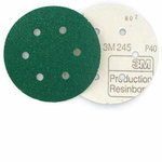 Velcro grinding disc 245 Hookit 6 holes 150mm P80, 3M