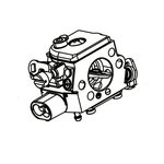 CARBURETOR,DIAPHRAGM CS-4010, Echo