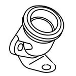 ELBOW,CARBURETOR, Echo