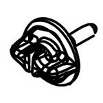 KNOB,CLEANER LID SRM-3610/3622, C360T, T360T, Echo