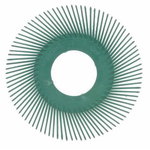 Scotch-brite BB-ZB radial bristle brush refill, green 152mm P50, 3M