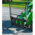 Bolt-on back frame for pallet fork, Avant