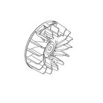 ROTOR,MAGNETO SRM-580, BCLS-580, CLS-5800, Echo