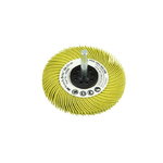 Bristle Brush BB-ZS Radial Bristle, yellow 75x6mm P80, 3M