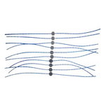 Trimmeri tamiilid mudelitele GL7033, GL8033, GL9035 - 10tk, Black+Decker