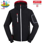Softshell jacket with hoodie Acropolis black XL, Pesso
