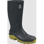 Darba gumijas zābaki Aerobuild S5 CI FO SR, pelēks/dzeltens 38, Delta Plus