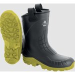 Rubber safety boots Aerotech low S5 CI FO SR, grey/yellow 45, Delta Plus