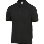 Polo shirt Agra, black L, Delta Plus