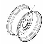 Wheel TW20BX42, John Deere