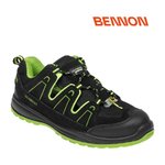 Turvakingad Alegro S1P SRA FO ESD, must/roheline 44, Bennon