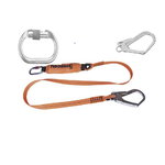 2-M LANYARD ENERGY ABSORBER FALL ARRESTER + 1 AM022 + AM002, Delta Plus