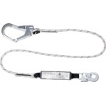 2m Lanyard Energy Absorber w carabiner, Delta Plus