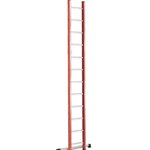 Single section ladder V 1 fibreglass 16 tread, Svelt