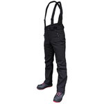 Winter softshell trousers Barnabi, black, with brace 4XL, Pesso