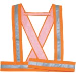 Hi-vis plecu siksna, oranža, Delta Plus