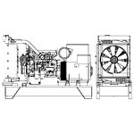 Generator VISA 300 kVA BD300B (ATS) Powerfull, Visa