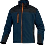 Fleece jacket Brighton2, navy blue/black 3XL, Delta Plus