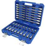 Uzgaļu muciņu 1/2´´ komplekts, 32 gab., RIBE profils, KS Tools