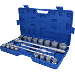 3/4´´ socket set, 20 pcs, KS Tools