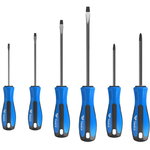 Screwdriver set 6pc, SL/PH, Brilliant Tools