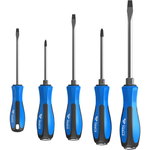 Impact screwdriver set 5pc, SL/PH, Brilliant Tools