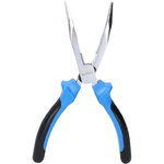 Long nosed pliers, curved, 200 mm, KS Tools