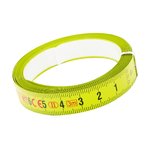 Līmlentes mērlente 6M x 13mm, mērogs no kreisās uz labo pusi, BAHCO