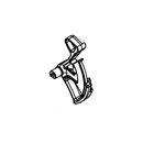 Control throttle CS-4310SX, 431SX, Echo
