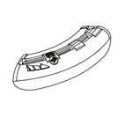 Apsaugos apatinė dalis C225S B460, Echo