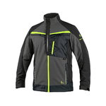 Workjacket Naos, grey/yellow 46, KTR