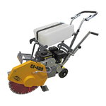 Asfalt joint cutter CF-400 62kg, Cedima