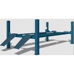 4-post lift CL 4.65 S  6,5T 5722mm, Nussbaum