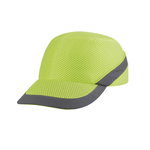 Air Coltan bump cap, HiViz yellow, adjustable, Delta Plus