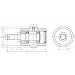 Upper roller 8025-8035, ASTRAK