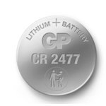 Battery CR2477, 3V, Lithium, 1 pcs., GP