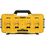 4 port charger for 12V - 18V DeWALT batteries, DeWalt