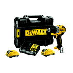 Cordless drill DCD701D2, 12V / 2 x 2,0Ah, DeWalt