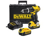 Cordless hammer drill DCD785M2, 18V / 4,0Ah, DeWalt