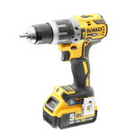 Cordless hammer drill DCD797P2B, brushless, TC,18V / 5,0Ah, DeWalt