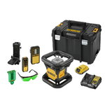 Rotary laser DCE079D1G, green line, 600m, 18V / 2Ah, DeWalt